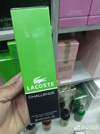 Туалетная вода lacoste challenge