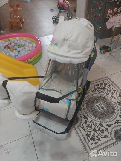 Санки коляска nika kids 7-2