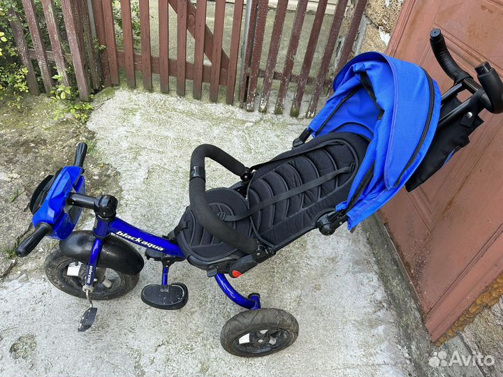 Велосипед с родительской ручкой