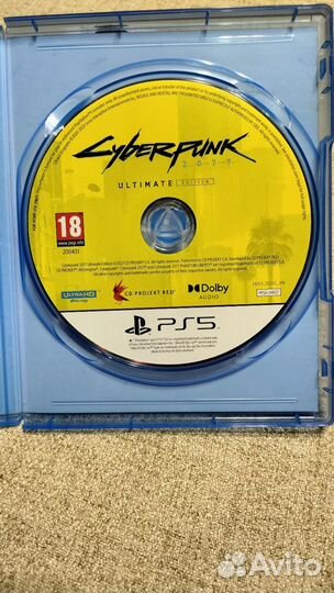 Cyberpunk 2077 ultimate edition ps5 диск