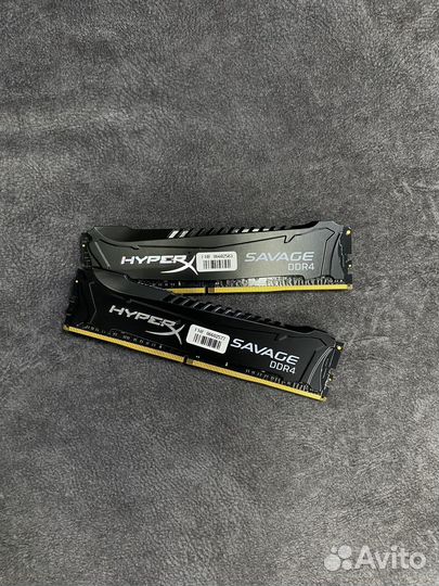 Оперативная память - 16GB DDR4 3200Mhz XPG/HyperX