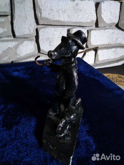 Статуэтка Чебурашка и крокодил Гена