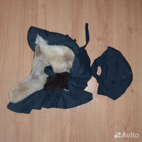 Подшлемник зимний с мехом