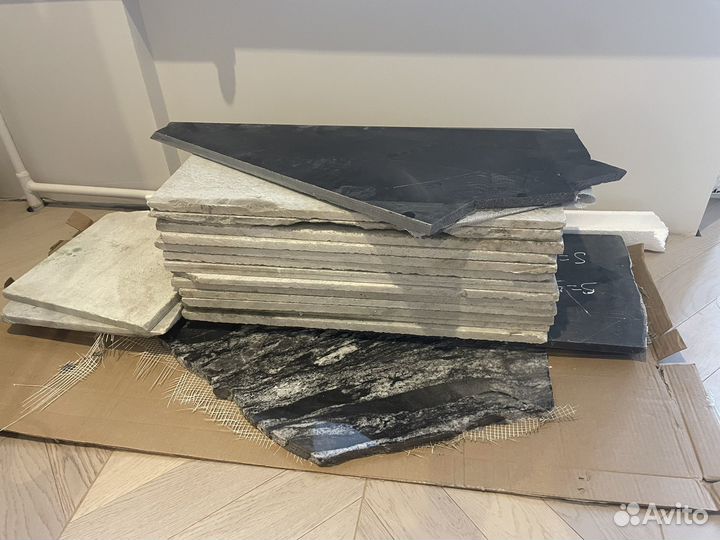 Остатки натурального мрамора