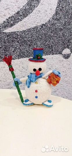 Мягкая игрушка Снеговик