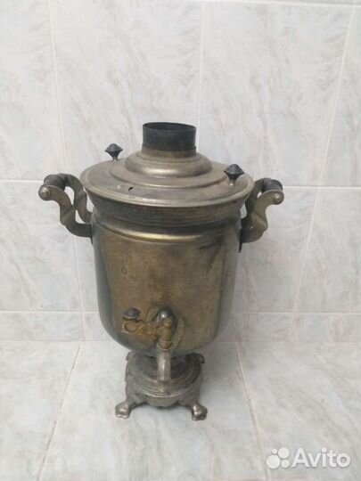 Самовар на дровах СССР