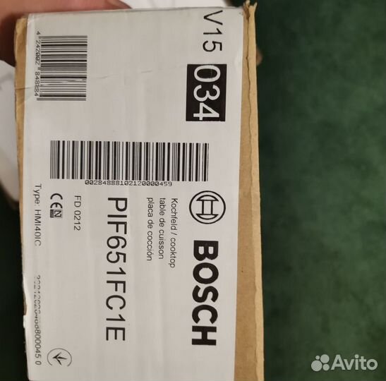 Новая индукционная варочная панель Bosch Black