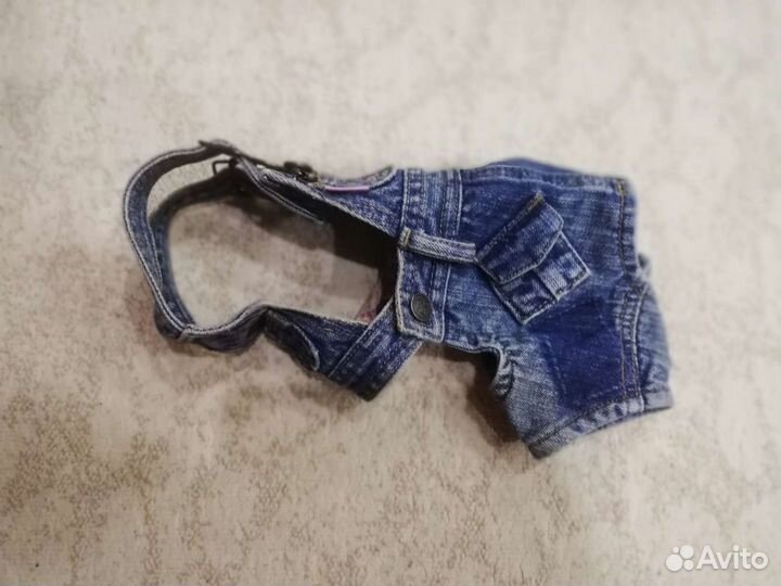 Джинсы для маленькой собаки