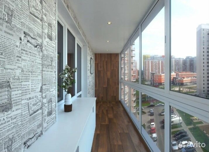 Остекление балконов