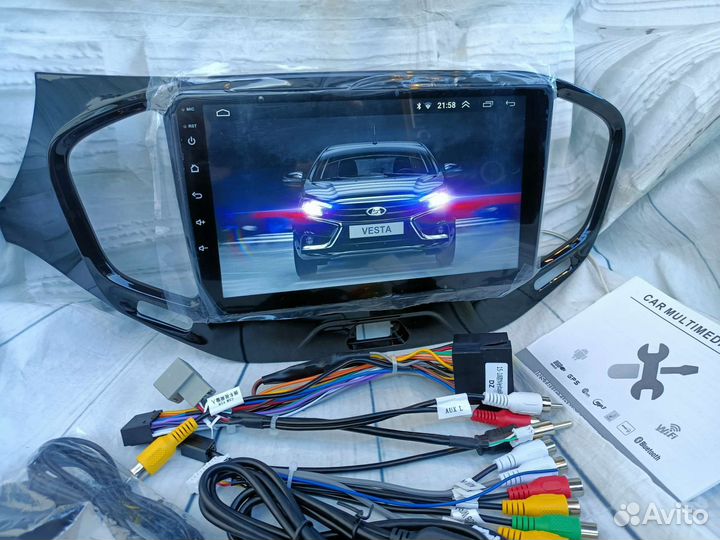 Магнитола Лада Веста андроид новая