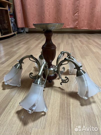 Люстра 5 рожковая