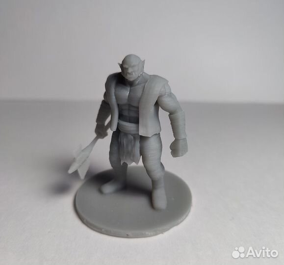 Полуогр: фигурка для DnD