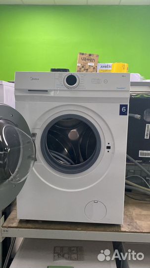 Стиральная машина узкая Midea MF100W60/W