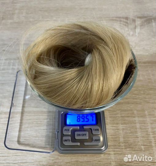 Волосы для наращивания Блонд Омбре