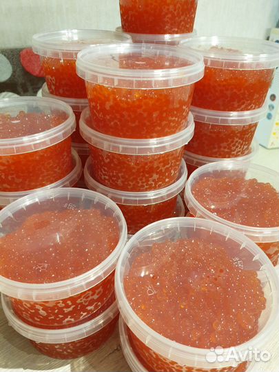 Красная икра горбуши