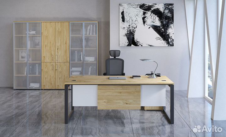 Офсиная мебель руководителя. Доставка бесплатно