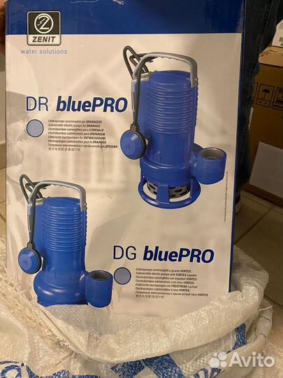 Погружной фекальный насос zenit новый