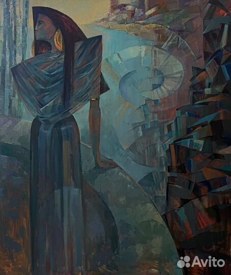 Большая картина маслом холст медея греческий миф