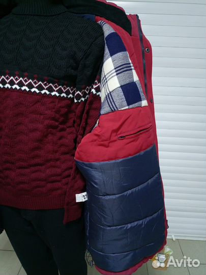 Мужская зимняя куртка великан