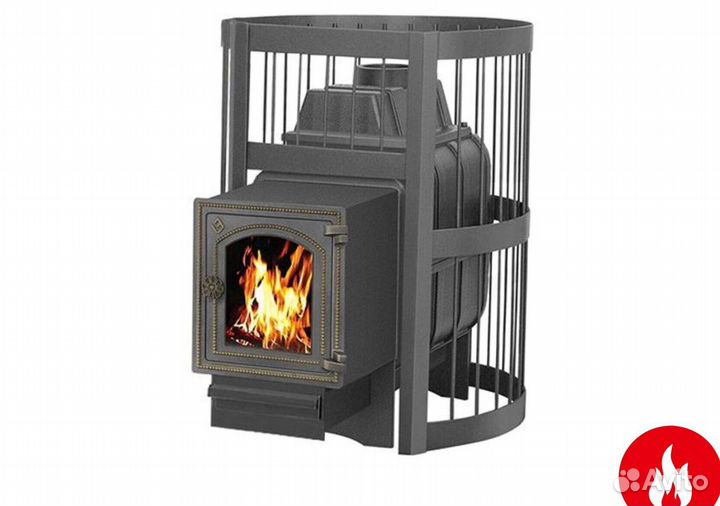 Печь для бани везувий легенда стандарт 22 (дт-4с)