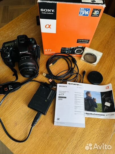 Зеркальный фотоаппарат sony a