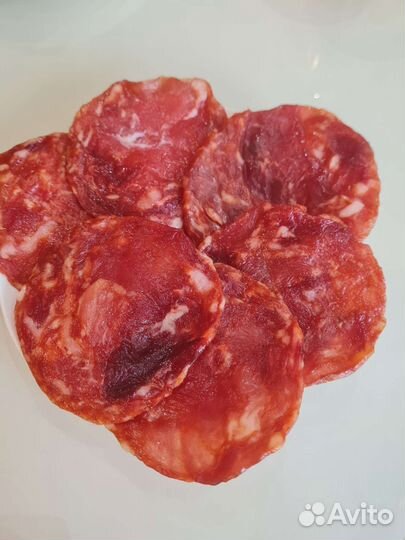 Чипсы мясные из свинины (колбаса домашняя)