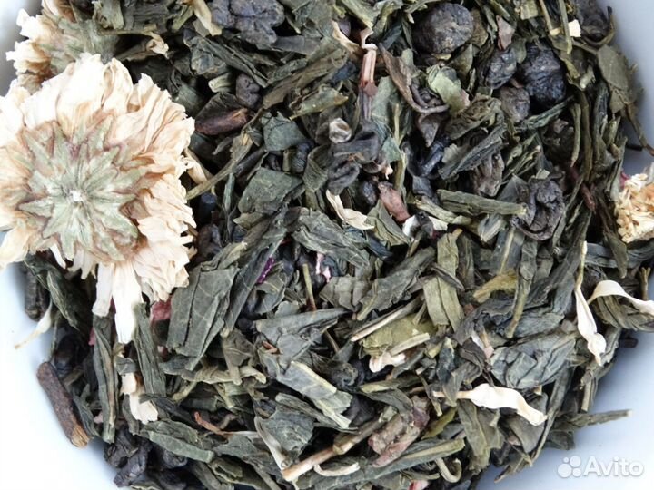 Чай зеленый с добавками 