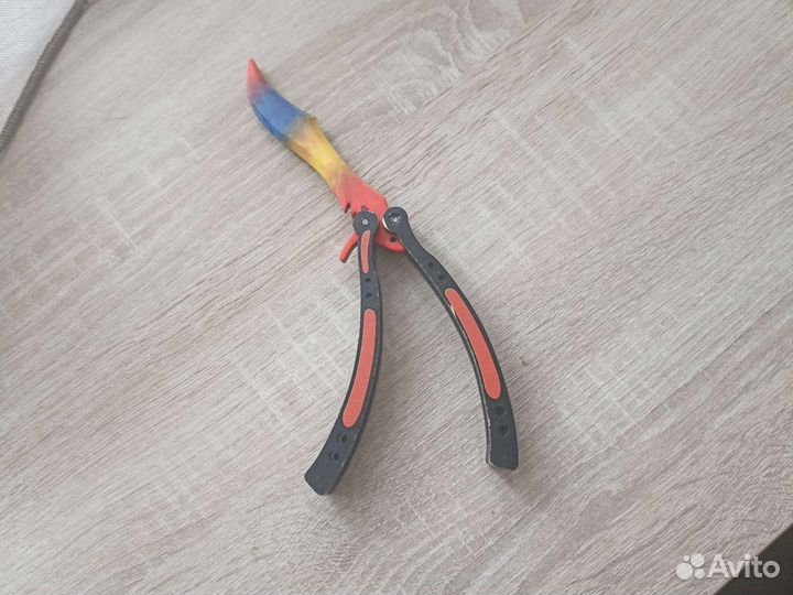 Нож бабочка, деревянная