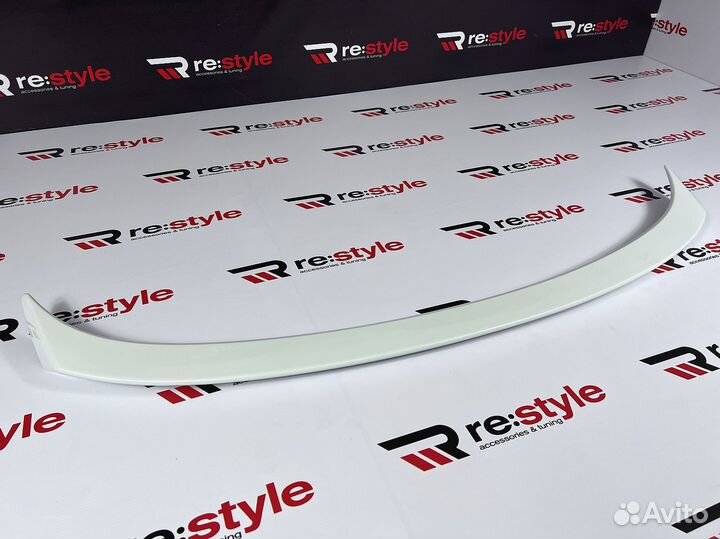 Спойлер На багажник Camry 70 Белый перл