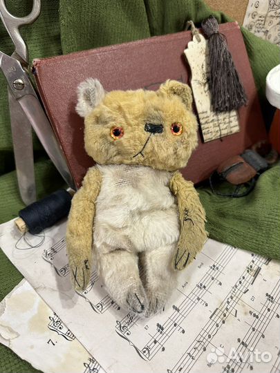 Коллекционная авторская игрушка мишка тедди