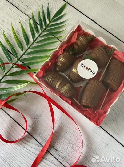 Наборы фруктов в шоколаде