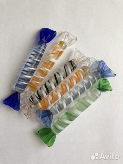 Конфеты из стекла. Мурано. Италия