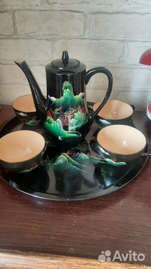 Антикварный сервиз старый китай