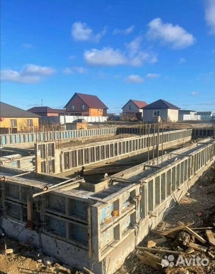 Устройство фундаментов