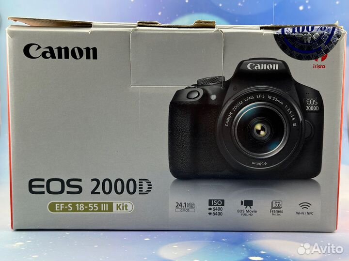 Canon 2000D Kit 18-55mm Комплект (sn 70610)