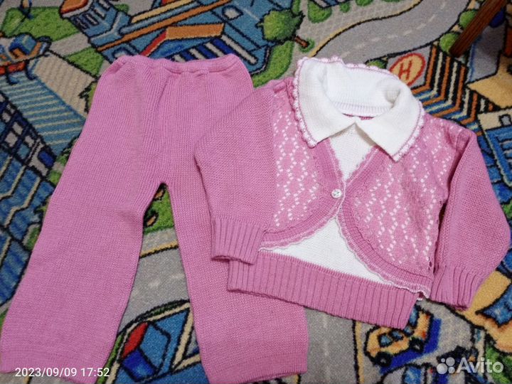 Вещи пакетом на девочку 74 80