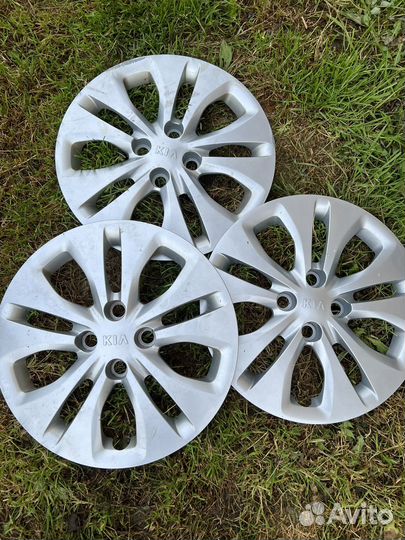 Оригинальные колпаки на kia rio x-line 15R