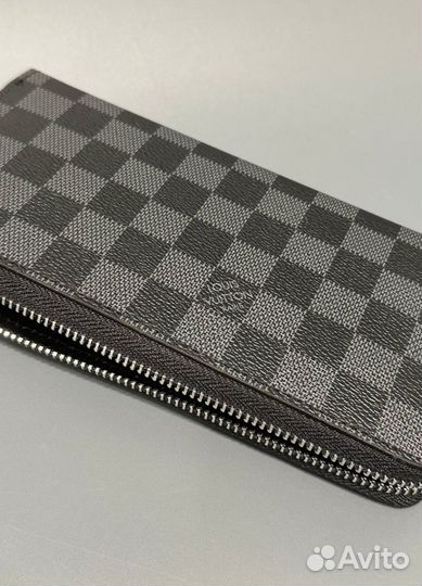 Портмоне Louis Vuitton Черное Люкс