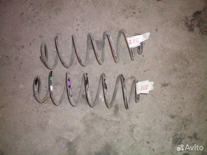 Peugeot 301 citroen c elysee пружины задние