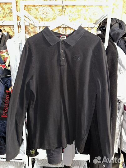 Поло лонгслив the north face