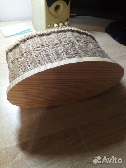 Корзина из джута