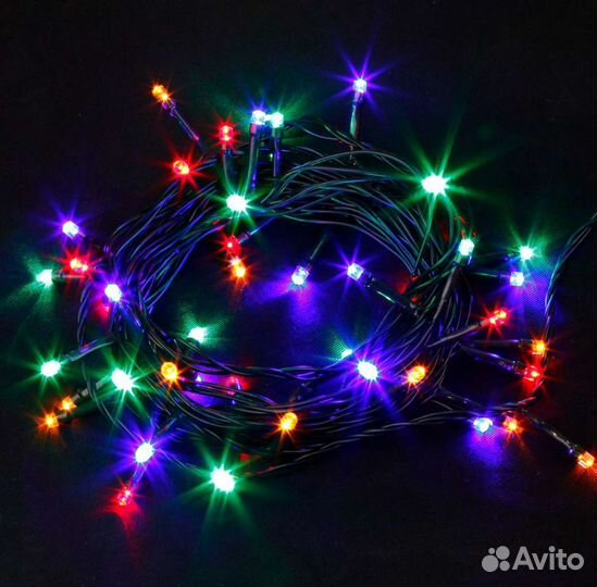 Электрогирлянда мультиколор