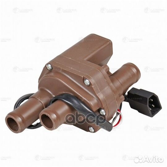 Кран отоп. электр. (безсальниковый) (3 патрубка