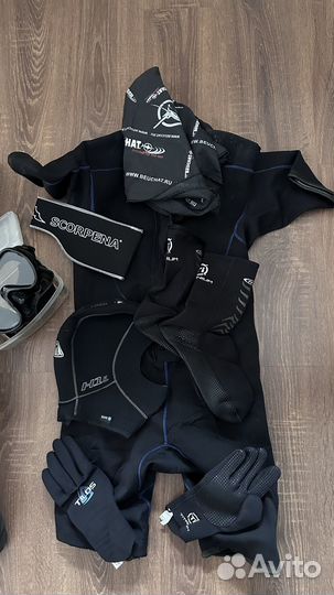 Набор аквалангиста. Для дайвинга