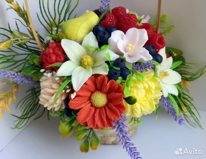 Букет цветов из мыла
