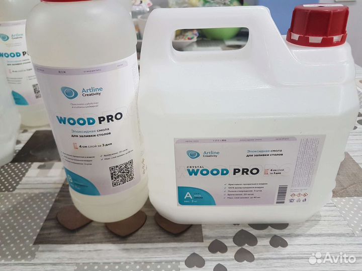 Эпоксидная смола прозрачная для творчества 12 л