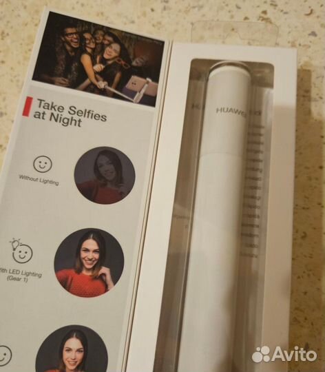 Селфи палка с type c и светом