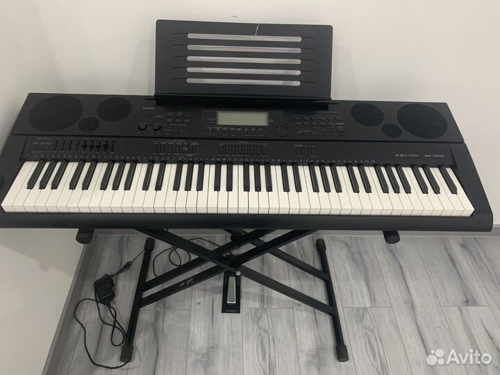 Синтезатор casio WK-7500