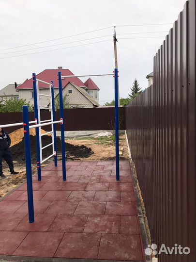 Уличный Спортивный комплекс мм-65 Турник Брусья