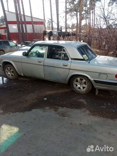ГАЗ 31105 Волга 2.4 МТ, 2008, битый, 68 000 км